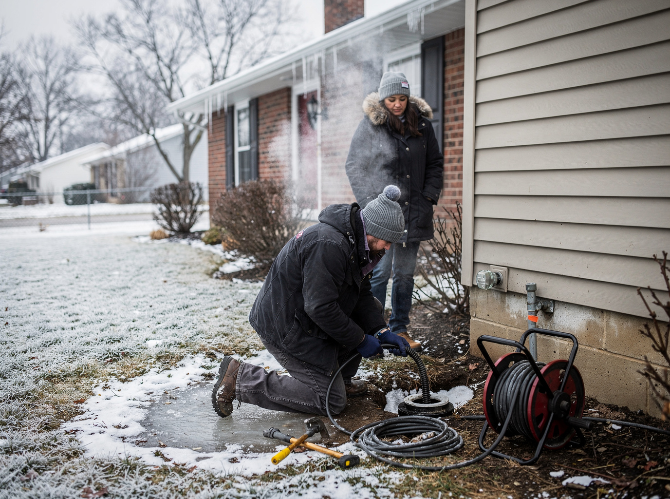 Dealing with Frozen Drain Lines During Missouri Winters
