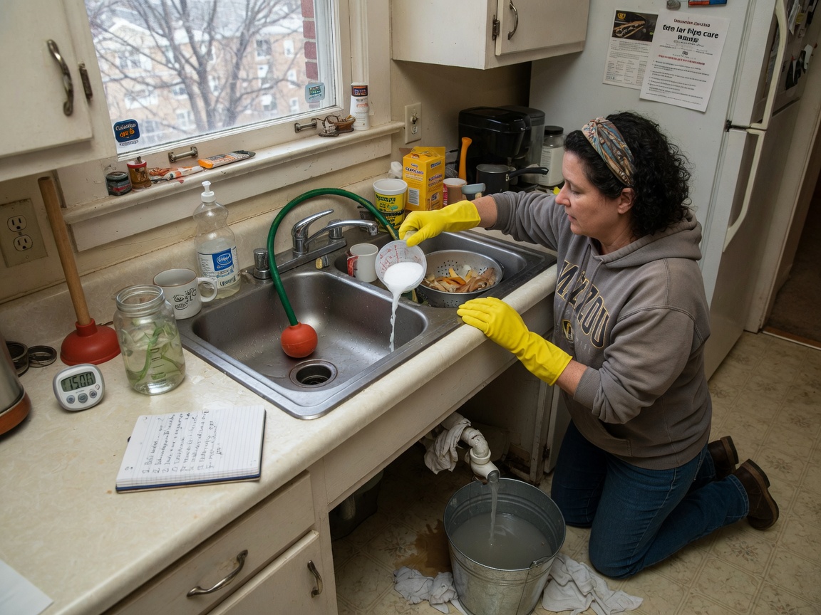 Safe DIY Steps for Clearing a Slow Kitchen Sink in Columbia